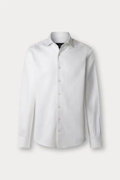 Košeľa Hackett London Formal Hbone Optic White
