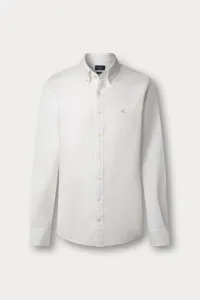 Košeľa Hackett London Ess Gmt Dyed Oxford White