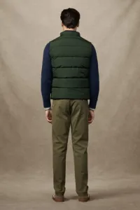 Vesta Hackett London Heritage Gilet Duck Green