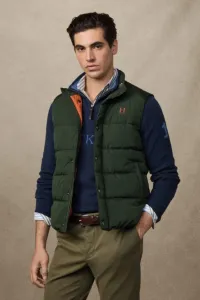 Vesta Hackett London Heritage Gilet Duck Green