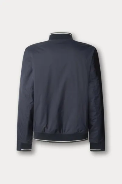 Bunda Hackett London Heritage Logo Blouson Midnight Blue