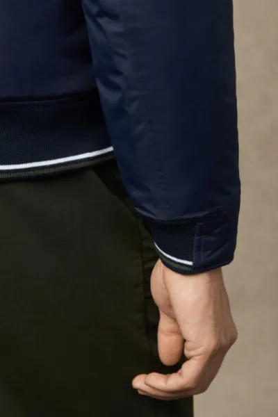 Bunda Hackett London Heritage Logo Blouson Midnight Blue