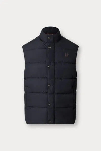 Vesta Hackett London Heritage Gilet Midnight Blue