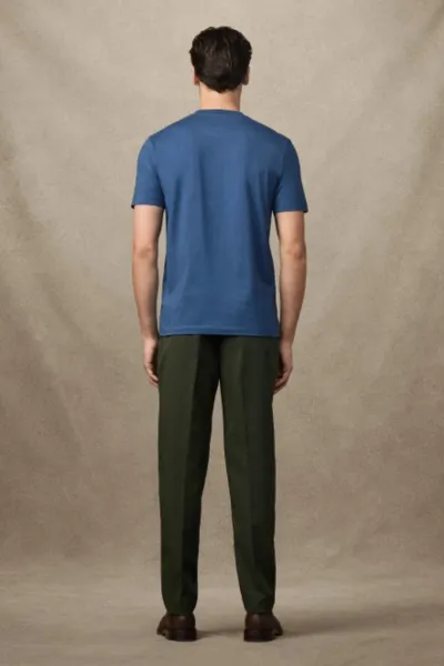 Tričko Hackett London Heritage Ess Tee Dark Denim Blue