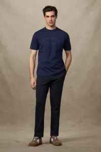 Tričko Hackett London Heritage Ess Tee Ink Blue