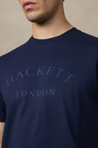 Tričko Hackett London Heritage Ess Tee Ink Blue