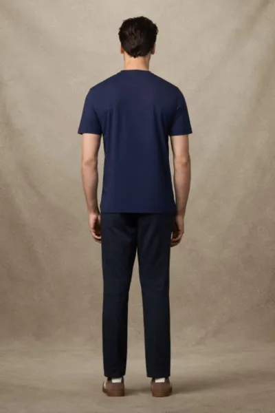 Tričko Hackett London Heritage Ess Tee Ink Blue