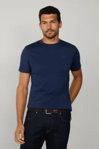 Tričko Hackett London Ss Logo Tee Ink Blue