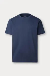 Tričko Hackett London Ss Logo Tee Ink Blue