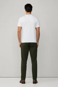 Tričko Hackett London Ss Logo Tee Optic White