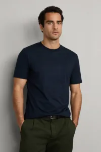 Tričko Hackett London Pima Cotton Tee Navy