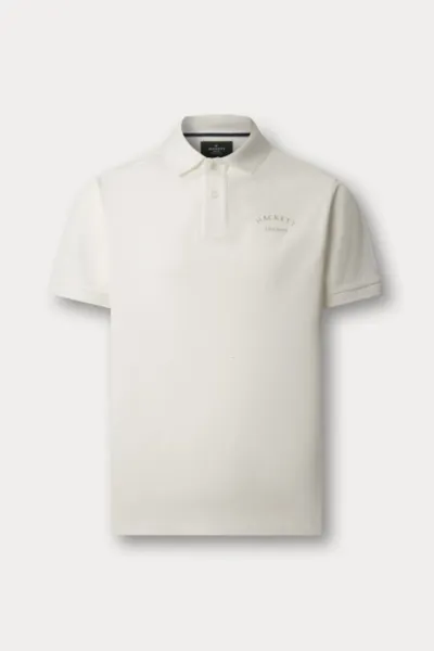 Polokošeľa Hackett London Heritage Ess Polo Off White
