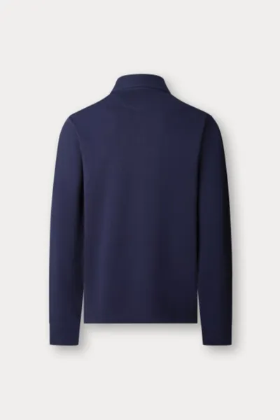Polokošeľa Hackett London Heritage H Polo Ls Ink Blue
