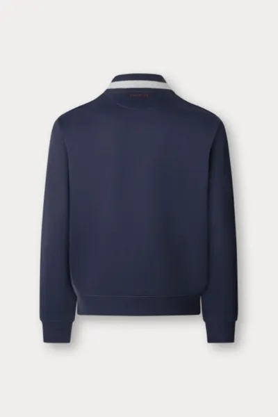 Mikina Hackett London Heritage H Varsity Ink Blue