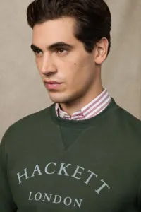 Mikina Hackett London Heritage Ess Aw Crew Duck Green