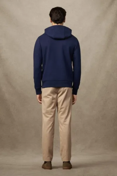 Mikina Hackett London Heritage Ess Aw Hoody Ink Blue