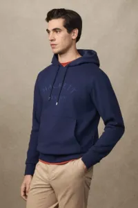 Mikina Hackett London Heritage Ess Aw Hoody Ink Blue