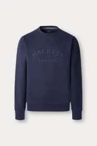 Mikina Hackett London Heritage Ess Aw Crew Ink Blue