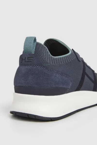 Tenisky Hackett London H-Runner Sock Dark Grey
