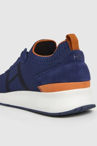 Tenisky Hackett London H-Runner Sock Navy