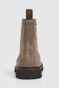 Členková Obuv Hackett London Sloane High Mud Brown