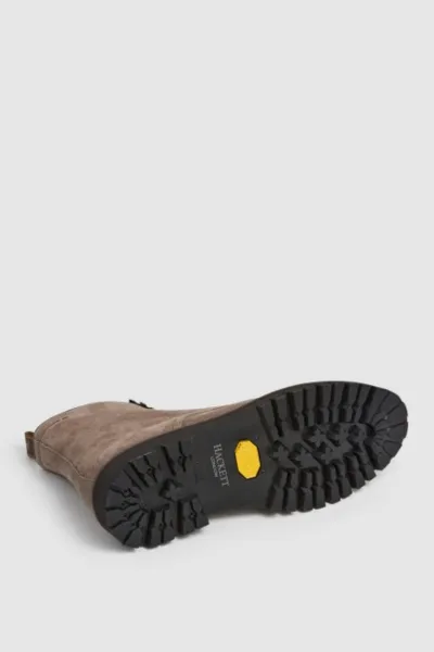 Členková Obuv Hackett London Sloane High Mud Brown