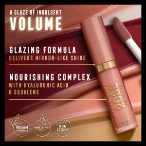 Max Factor 2000 Calorie Lip Glaze lesk na pery pre väčší objem odtieň 030 First Sip 4.4 ml