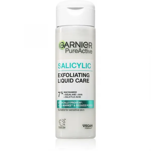Garnier Pure Active Salicylic exfoliačná esencia na tvár 120 ml