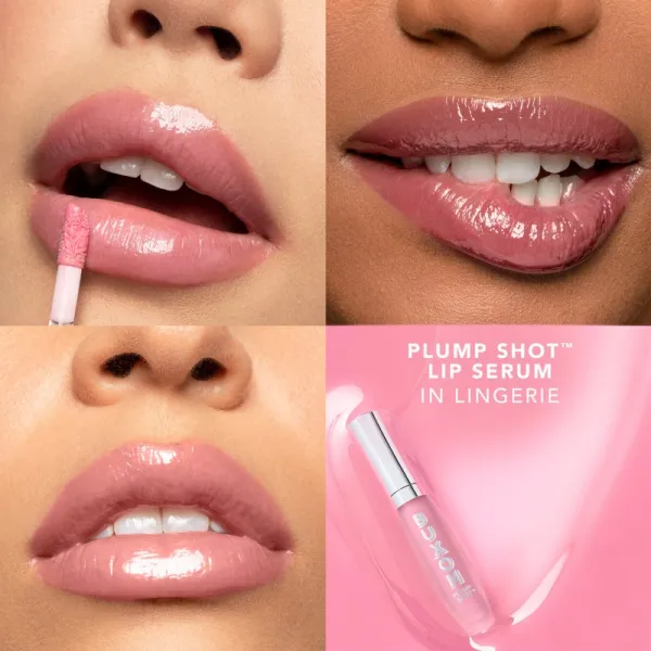 Buxom PLUMP SHOT™ COLLAGEN PEPTIDES ADVANCED PLUMPING LIP SERUM lesk na pery pre väčší objem odtieň SHEER TINTS Lingerie 4 ml