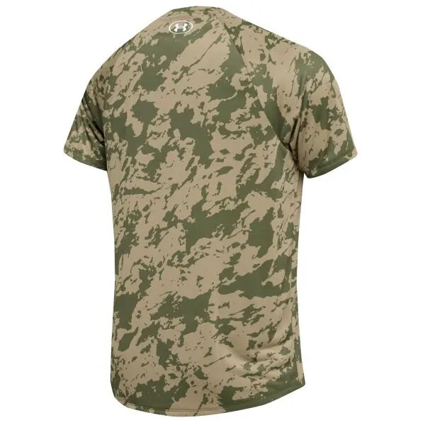 Under Armour TECH 2.0 SS Pánske tričko, khaki, veľkosť