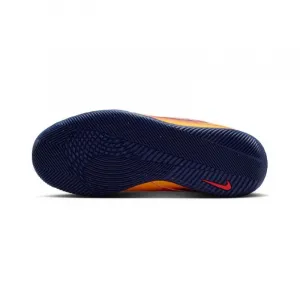 Chlapčenské futbalové kopačky halové NIKE Phantom 6 Low Club Jr IC laser orange lemon venom blue void