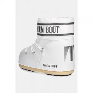 Nízke zimné topánky MOON BOOT MB ICON LOW NYLON A009 WHITE MONO