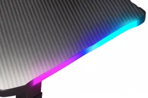 Ekspand Elektrický Herný stôl RGB  160x65 BR03 Čierny
