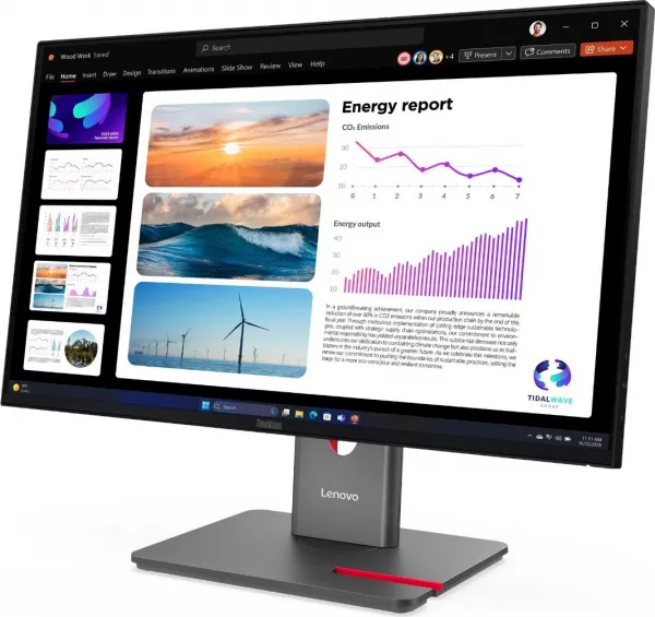 Lenovo ThinkVision/P24Q-40/23,8"/IPS/QHD/120Hz/6ms/Černá/3R