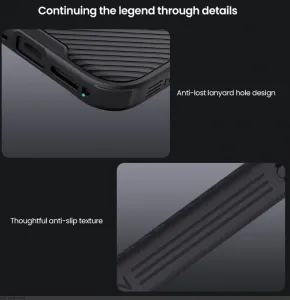 Nillkin CamShield PRO kryt pre Apple iPhone 17 Pro, Nillkin, Čierny