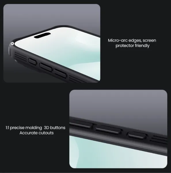 Nillkin CamShield PRO kryt pre Apple iPhone 17 Pro, Nillkin, Čierny