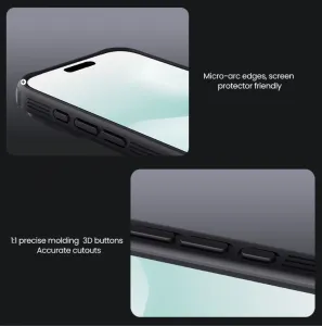 Nillkin CamShield PRO kryt pre Apple iPhone 17 Pro, Nillkin, Čierny