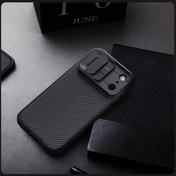 Nillkin CamShield PRO kryt pre Apple iPhone 17 Pro, Nillkin, Čierny