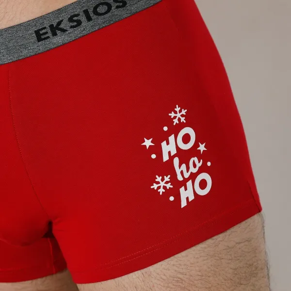 Súprava 2 boxeriek s vianočným motívom