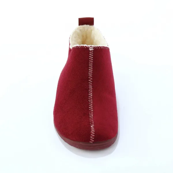 Vysoké papuče z imitácie semišu