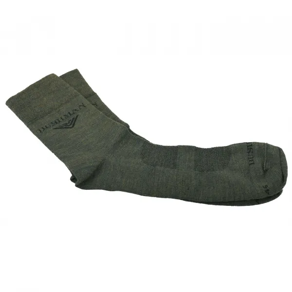 Bushman Ponožky Wool set, čierne, hnedé, zelené 36-38