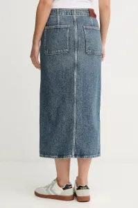 Rifľová sukňa Calvin Klein Jeans