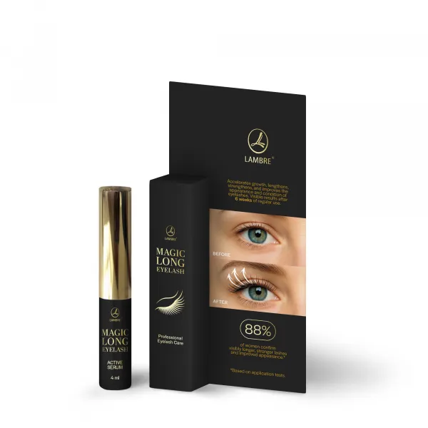 Lambre Magic Long Eyelash Aktívne sérum pre rast rias 4 ml