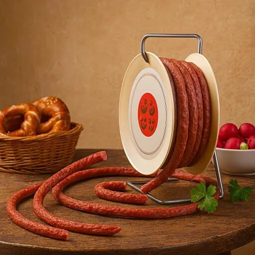 Klobása na káblovom navíjači