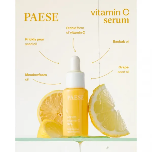Paese Serum Vitamin C 10% regeneračné olejové sérum s vitamínom C 15 ml