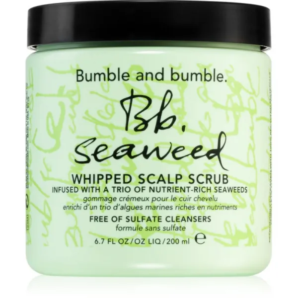 Bumble and bumble Seaweed Whipped Scalp Scrub vlasový peeling s extraktmi z morských rias s extraktmi z morských rias 200 ml