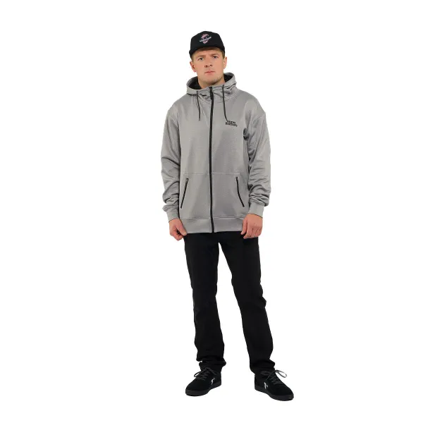 HORSEFEATHERS Všestranná mikina Callum - ash GRAY velikost L