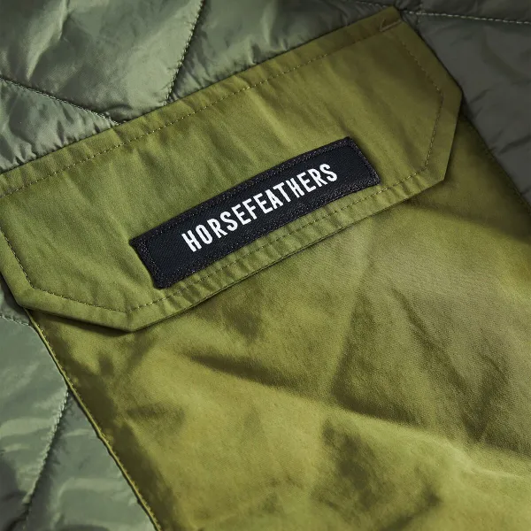 HORSEFEATHERS Nohavice Campbell - Olive GREEN velikost XL