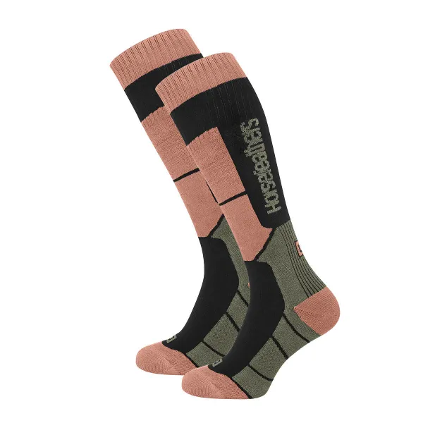 HORSEFEATHERS Snowboardové ponožky Totia Thermolite - bright lotus velikost 5 - 7