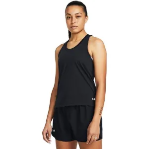 Under Armour LAUNCH SINGLET Dámske tielko, čierna, veľkosť S
